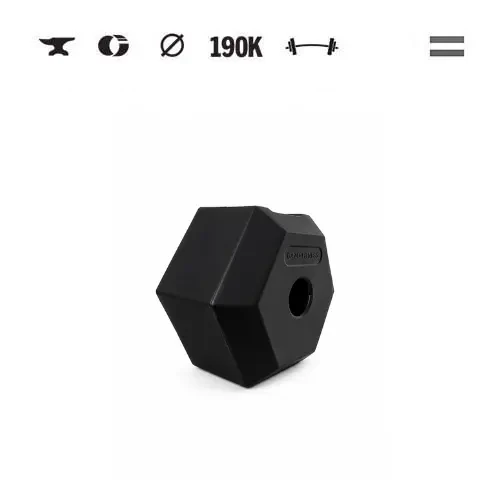 GazoFitness® Hexagon-Hantelscheibe 2 kg – Bild 2