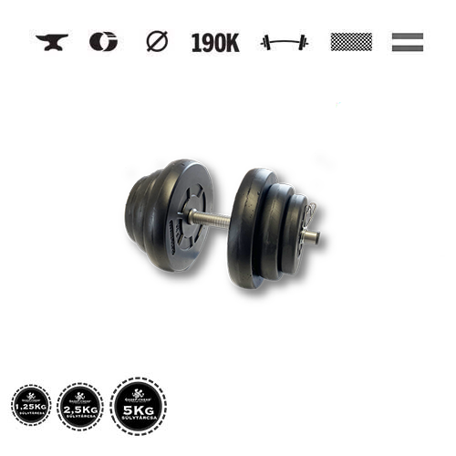 GazoFitness® Kurzhantel 18 kg