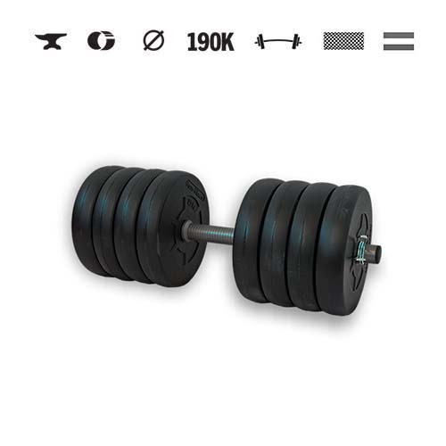 GazoFitness® Kurzhantel 22 kg