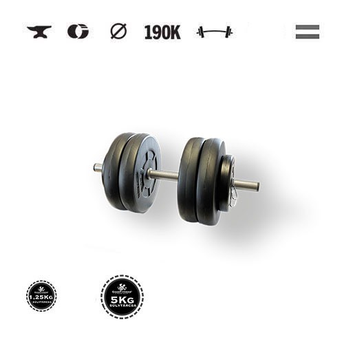GazoFitness® Kurzhantel 23 kg