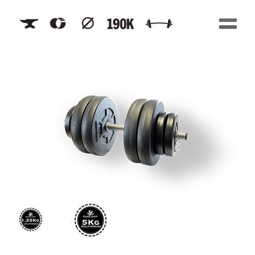 GazoFitness® Kurzhantel 25,5 kg