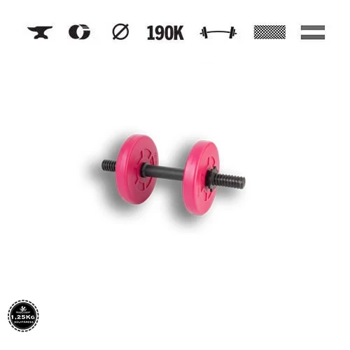 GazoFitness® Kurzhantel 3,5 kg (1 Stk.), rosa