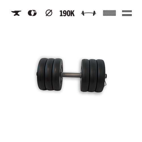 GazoFitness® Kurzhantel 33 kg