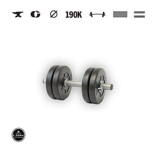 GazoFitness® Kurzhantel 5,5 kg (1 Stk.)