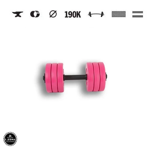 GazoFitness® Kurzhantel 8,5 kg (1 Stk.), rosa