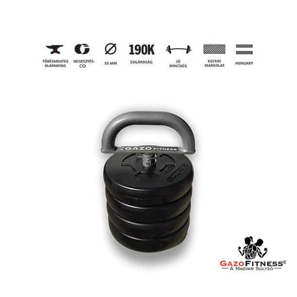 GazoFitness® Verstellbare Kettlebell 11,5 kg