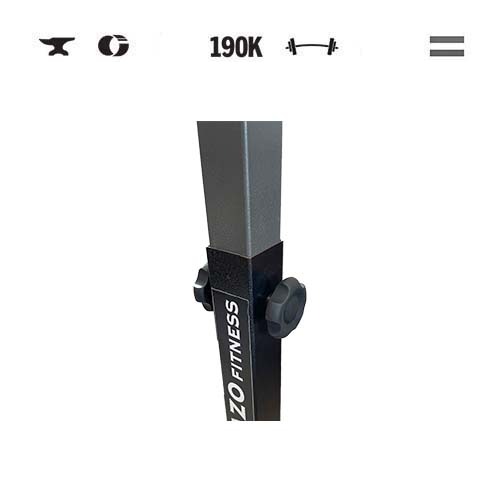 GazoFitness® Verstellbarer mobiler Hantelständer – Bild 2