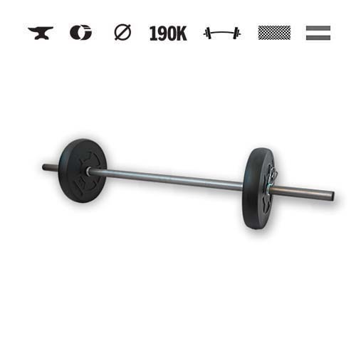 GazoFitness® Langhantel 13 kg