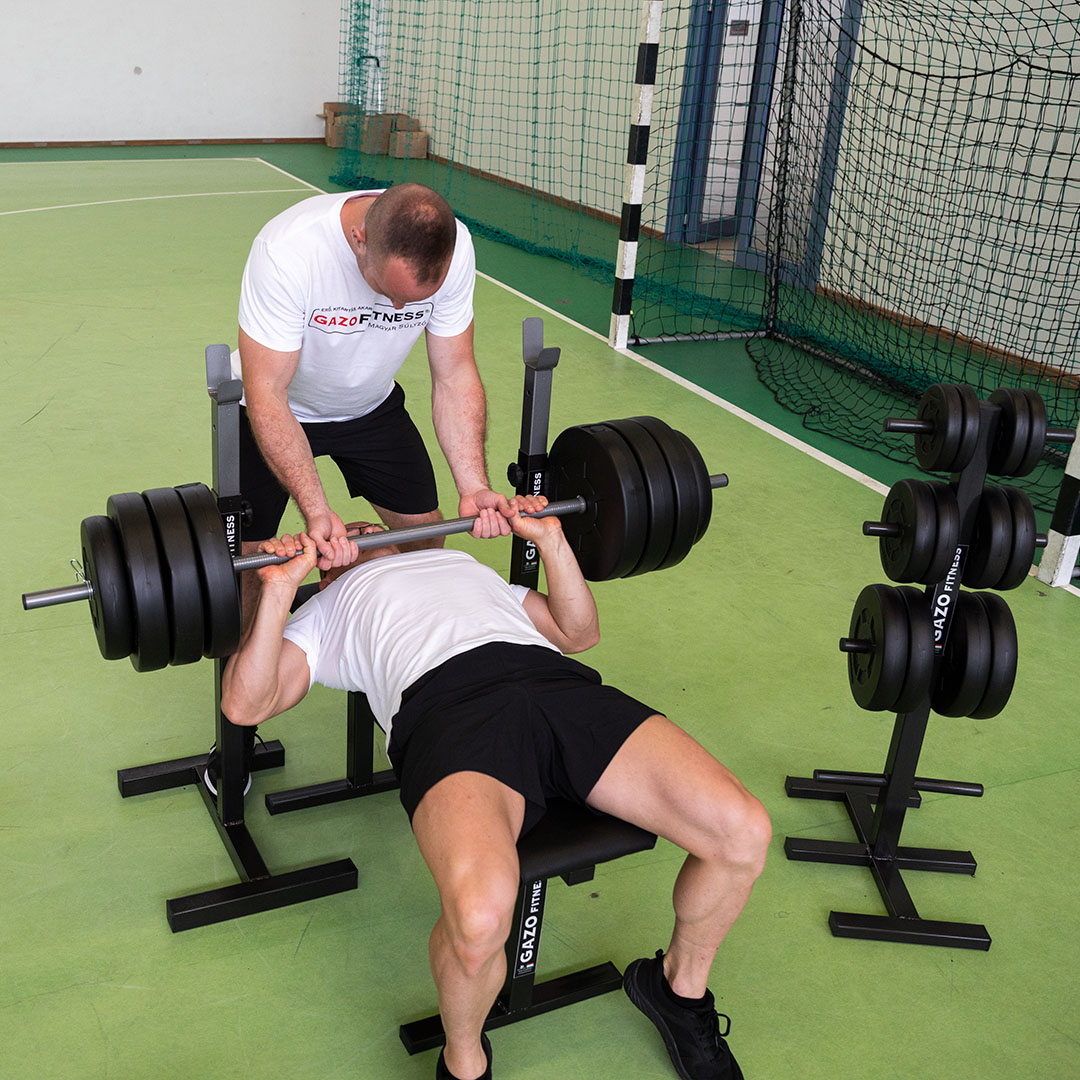 GazoFitness® Langhantel 65 kg mit Stange 150 cm – Bild 5