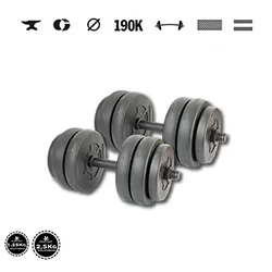GazoFitness® Home-Gym – Ständer + Hantelbank + Hanteln (gesamt 108 kg) – Bild 4