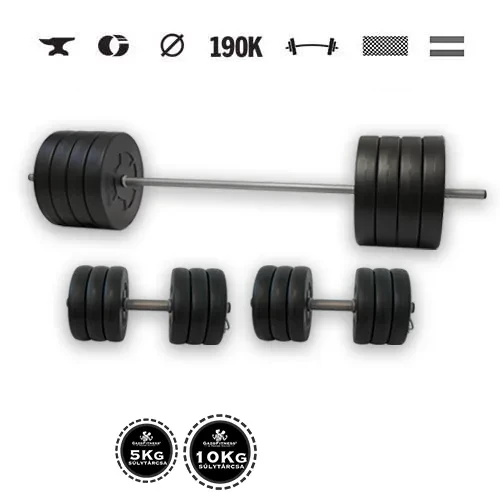 GazoFitness® Hantelset Hardcore 151 kg