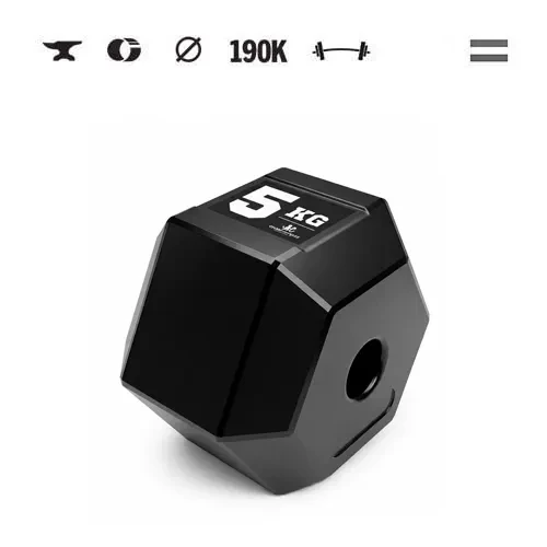 GazoFitness® Hexagon-Hantelscheibe 5 kg