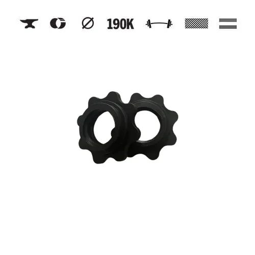 GazoFitness® Hantelset Hardcore mit Hexagon-Scheiben (gesamt 30 kg) – Bild 2