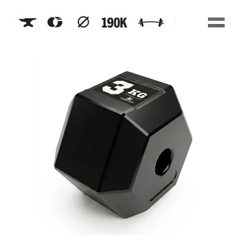 GazoFitness® Hexagon-Hantelscheibe 3 kg