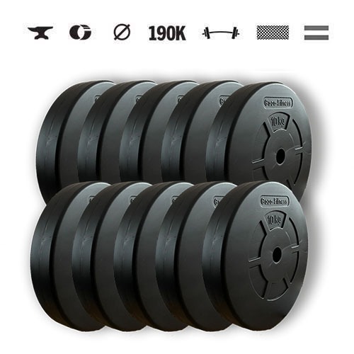 GazoFitness® Hantelscheiben-Set 100 kg