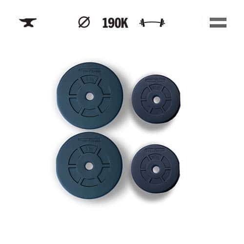 GazoFitness® Hantelscheiben-Set 15 kg