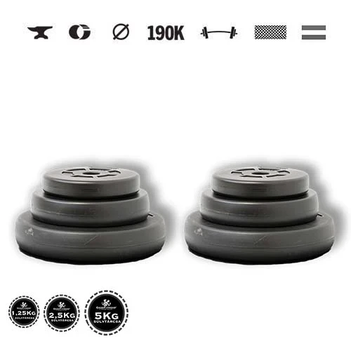 GazoFitness® Hantelscheiben-Set 17,5 kg