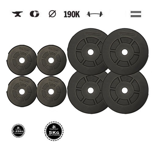 GazoFitness® Hantelscheiben-Set 25 kg