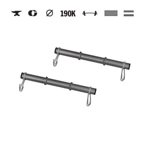 GazoFitness® Kurzhantelstangen 35 cm (Paar)