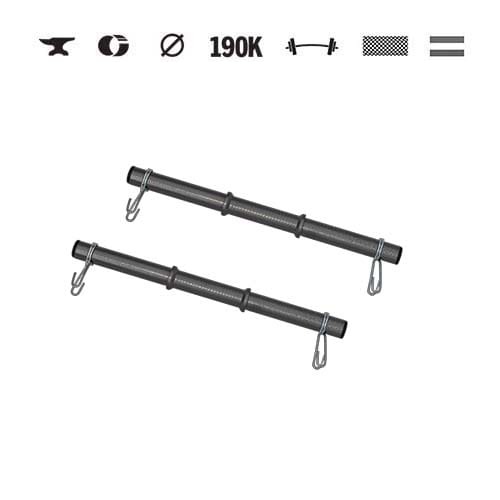 GazoFitness® Kurzhantelstangen 45 cm (Paar)